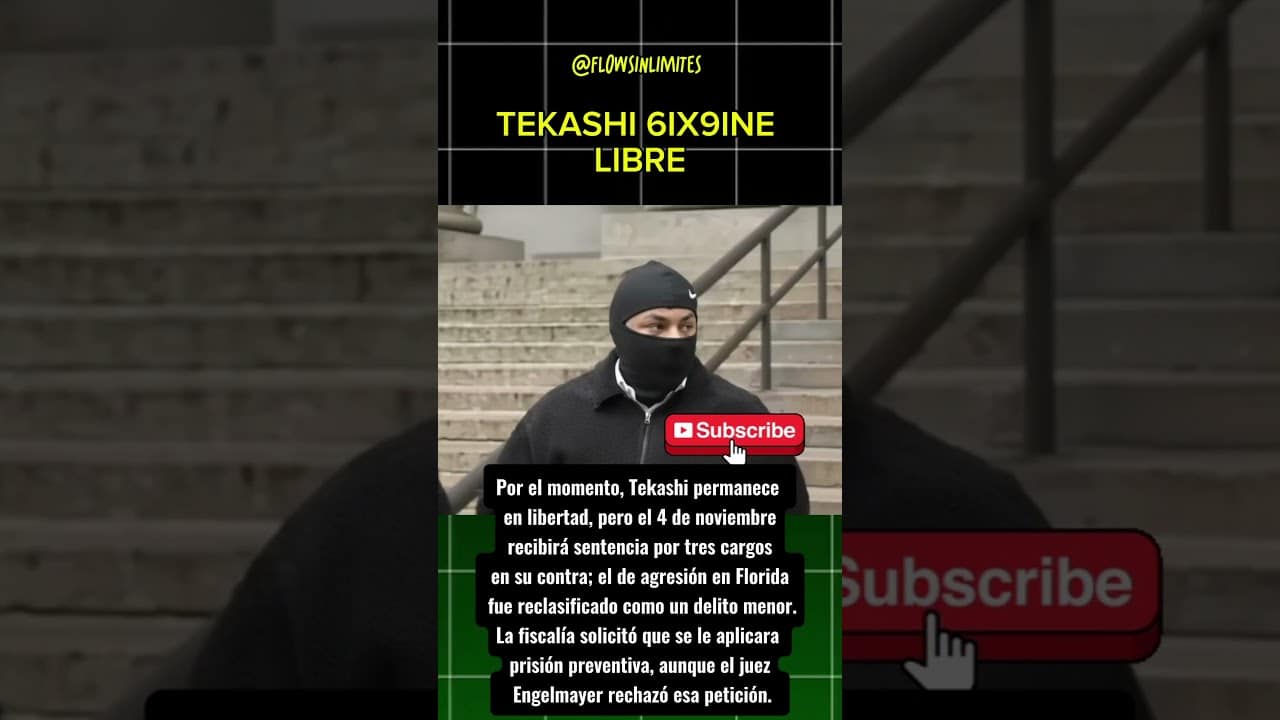 cuando salio libre el cantante 6ix9ine