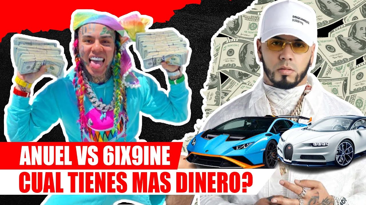 quien tiene mas plata tekashi o anuel